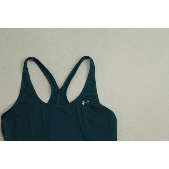 Under Armour Women Green Top Vest Running Size Small - Picture 3 of 6